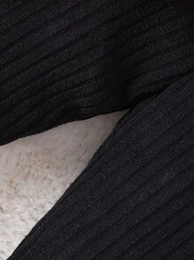 Conjunto De Blusa Y Pantalones Con Estampado De Corazones Y Ribete Con Volantes Para Bebé Niña - Rosa - Ver 7