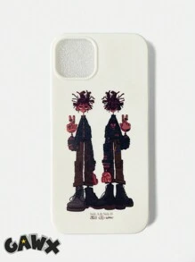 GAWX Artist 1pc Figure Graphic TPU Phone Case Compatible With IPhone, Holiday