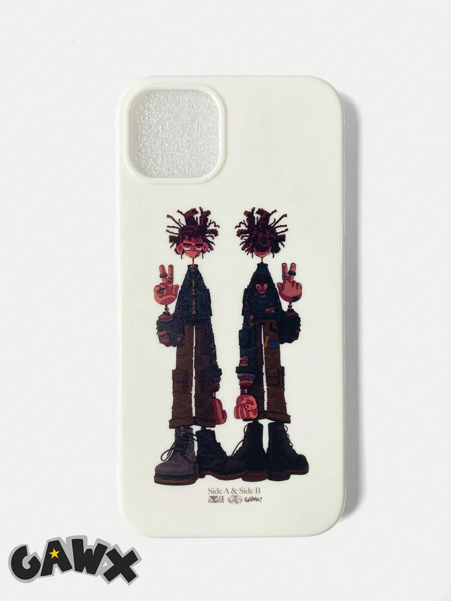 GAWX Artist 1pc Figure Graphic TPU Phone Case Compatible With IPhone, Holiday