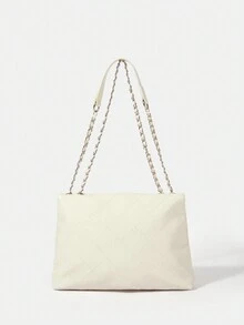 BizChic 單肩包 - 米色 - 查看 11