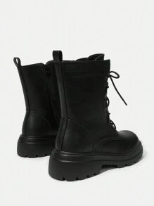 休閒短靴 - 黑色 - 查看 3