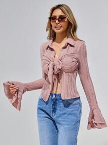 Aveloria Geripptes Langarmshirt Für Damen