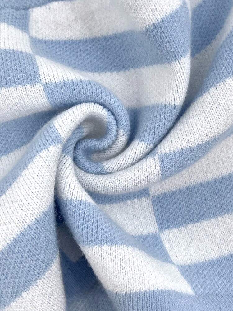 Women'S Striped Knit Bandeau Top