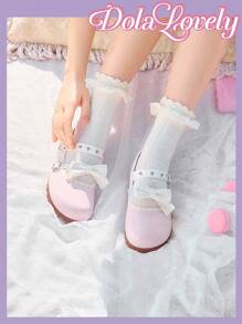 Dola Lovely 女平底鞋 - 粉色 - 查看 3