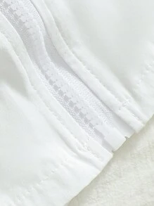 Áo hoodie nhẹ có in hình tình yêu và khẩu hiệu cho bé gái - trắng - Xem 5
