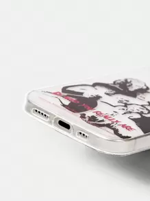 Marilyn Monroe X SHEIN 印花手機殼 - 無色 - 查看 5