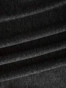 女士休闲蝙蝠与字母印花圆领 T 恤