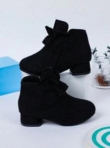 Fashionable And Comfortable Outdoor Boots For Children, Black (Girls) - Black - View 2