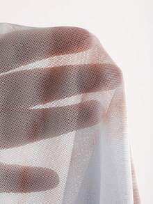 DAZY Knotted Mặt trước Cami ngọn - Màu xanh lam - Xem 9