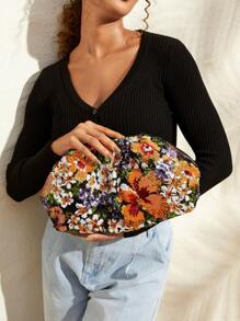 SHEIN VCAY Women's Clutch Bag - Multicolor - View 7