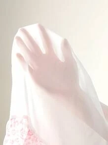 SHEIN 少女花卉刺繡與印花拼接腰帶洋裝 - 彩色 - 查看 7