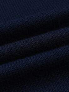 Manfinity Homme 男款長袖毛衣 - 寶藍色 - 查看 6