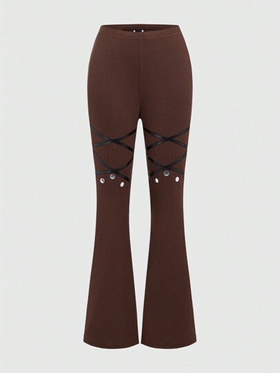 Schlaghose Mit Elastischem Bund