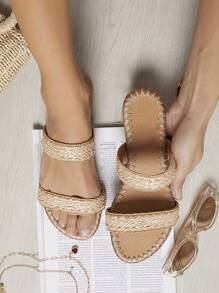 SHUZIA Women's Flat Sandals - Apricot - View 4