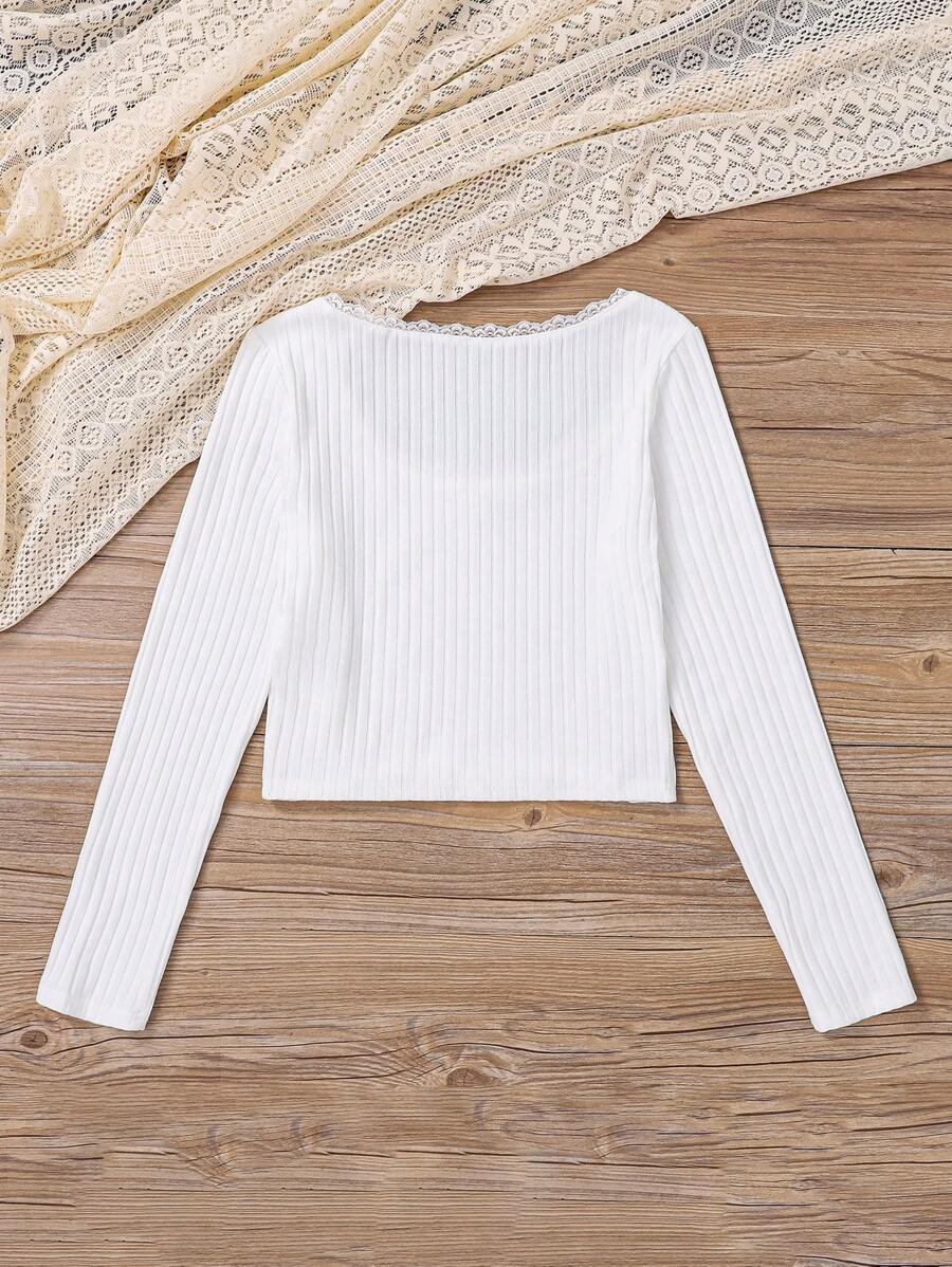 shein-teen-girls-knitted-ribbed-lace-splice-u-neck-long-sleeve-t-shirt