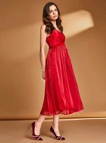 CUCCOO TILAWA Ladies' High Heel Pumps - Burgundy - View 3