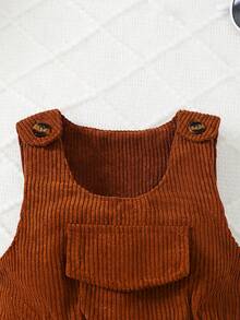 寶寶女孩可愛格紋長袖上衣和裙子套裝,適用於冬季 - 彩色 - 查看 6