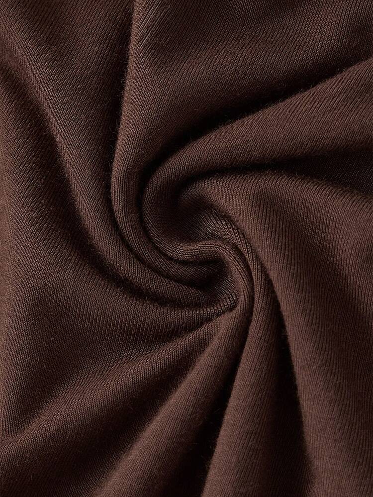 Elastic Waist Flared Pants