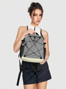 Grunge Punk 1 件時尚女用背包帶肩帶裝飾 - 彩色 - 查看 6