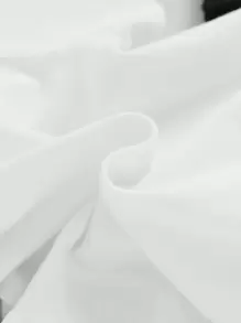 SHEIN 男嬰裝飾編織腰帶立領連身褲連褲套裝 - 黑與白 - 查看 3