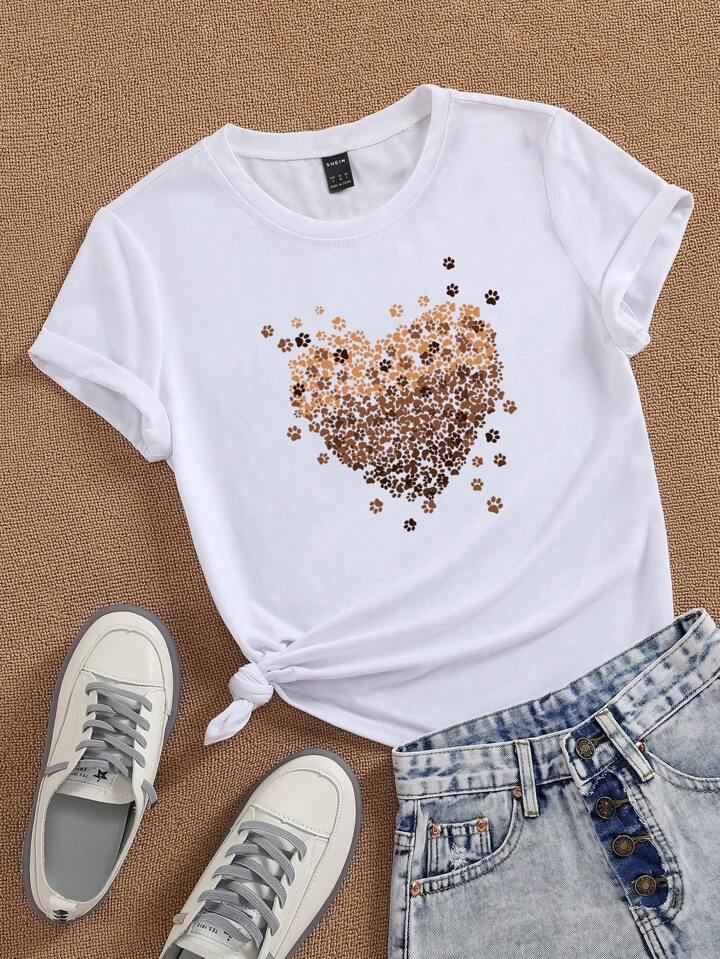 Shein t shirt donna store