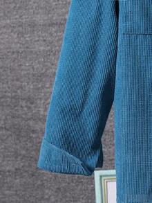 男童字母拼接帽衫褲套裝,獵牙格款式 - 彩色 - 查看 8