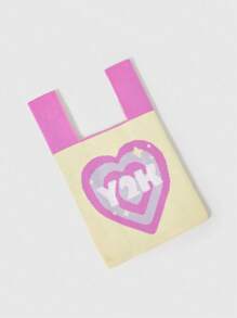 ROMWE Kawaii 情人節心形女士手提包 - 彩色 - 查看 6