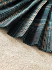 SHEIN 幼兒女孩背心、襯衫與百褶裙套裝 - 彩色 - 查看 4