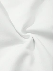 Áo nỉ cổ tròn dài tay in hình sư tử trẻ tuổi - trắng - Xem 5