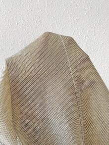 SHEIN ChicEase 女士襯衫領西裝外套 - 香檳色 - 查看 4