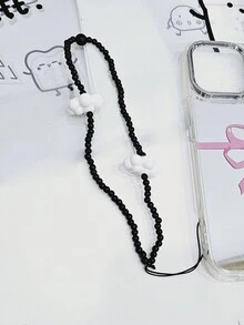 ROMWE Goth 心形、星形、雲形通用手機轉接器吊飾 - 彩色 - 查看 2