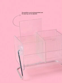 ROMWE 1個旋轉式桌面收納盒 - 彩色 - 查看 7