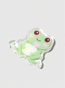ROMWE Kawaii 1pc Adorable Green Frog Refrigerator Magnet - Green - View 4
