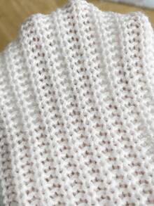 SHEIN Essnce 女士冷肩高領毛衣