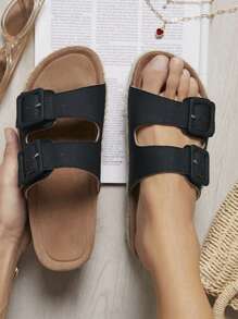 SHUZIA Women's Sandals - Black - View 1