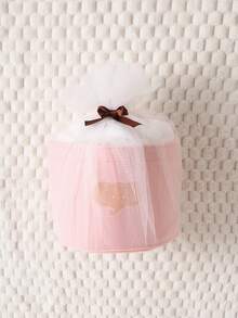 SHEIN Conjunto De Regalo Para Bebés Recién Nacidos De 6 Piezas Para Niñas Y Niños, Uso Diario En Primavera Y Otoño - Morado - Ver 7