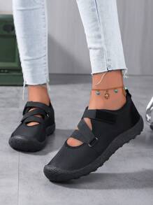 2024新款輕便舒適女士休閒拖鞋,適用於海灘、戶外活動和旅行 - 黑色 - 查看 5