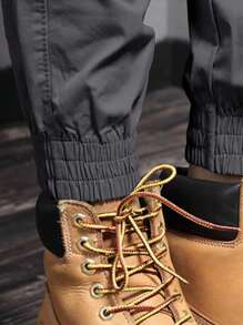 Manfinity Homme 男士秋季抽绳工装裤