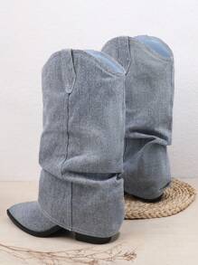 SHUZIA Bottines En Denim Pour Femmes