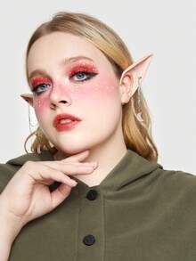 ROMWE Fairycore Chain Decorated Elf Earcuff Set - Multicolor - View 3