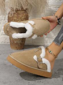 Của phụ nữ Trong nhà Dép đi trong nhà - Màu be - Xem 1