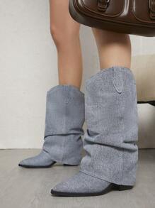 SHUZIA Bottines En Denim Pour Femmes