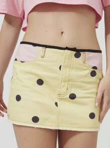 NỮ Denim Chân váy - Nhiều màu - Xem 1