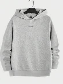 Manfinity RebelGame Men'S Knit Casual Rose Print Sweatshirt - Light Grey - View 2