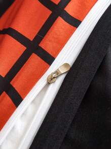 3pcs Black Sport Basketball Pattern Duvet Cover Set, Modern Fabric Bedding Set For Home Gaming Bedding Set Duvet Cover Set 3 Pieces Printed  Room Decorations Comforter Cover Soft Microfiber Duvet Cover For 2 Pillowcases No Comforter For All Seasons Domitory Bedding Back School Bedding - Black - View 5