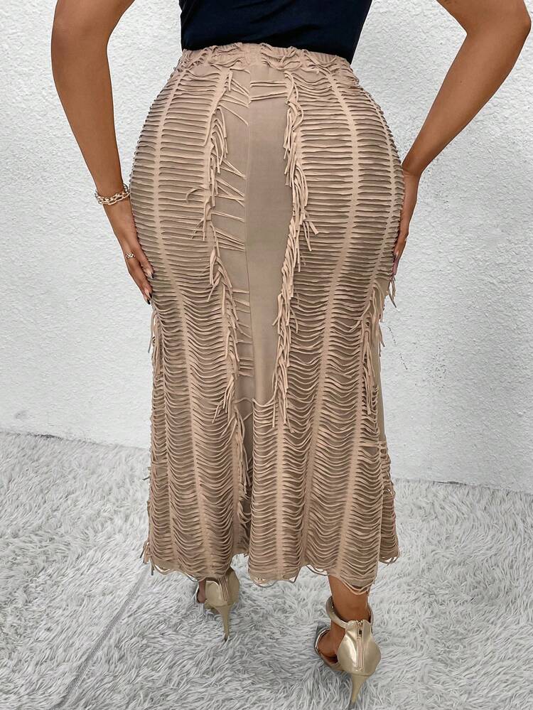 Women'S Casual & Office Lady Slim Fit Mermaid Hem Skirt
