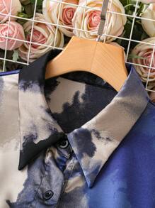 EMERY ROSE 女式花卉印花随机图案衬衫裙 - 彩色 - 查看 4