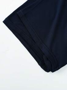 Men's Letter Patterned Stretch Band Boxer Briefs , 5 Pcs - Multicolor - View 5