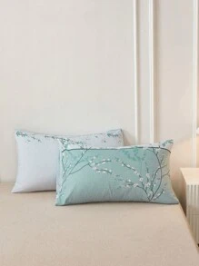 Set colcha sin relleno con patrón floral - Multicolor - Ver 6