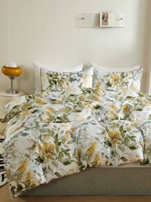 3入組滌綸花卉圖案圖案被套套裝帶植物&花朵圖案 - 彩色 - 查看 7
